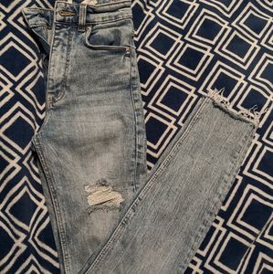 Zara Hi-Rise Skinny Jeans